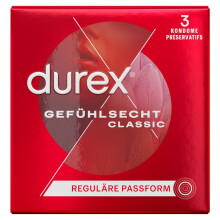 Durex Latex Kondomer Reservoir 3 stk.