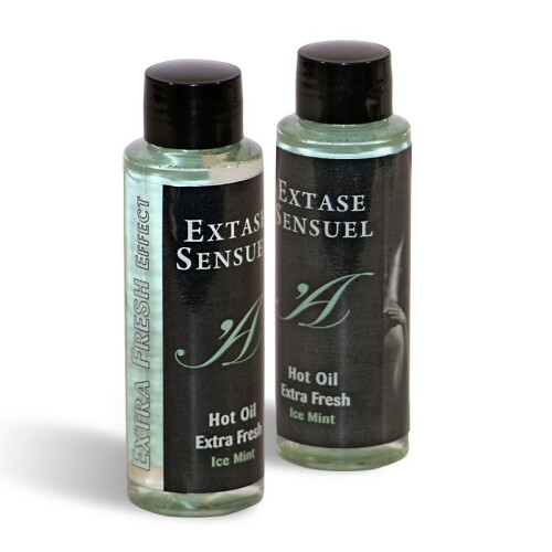EXTASE SENSUAL - MASSAGE OIL WITH EXTRA FRESH ICE EFFECT 100 ML 1
