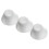 Heads Pack of 3 White weiß 1