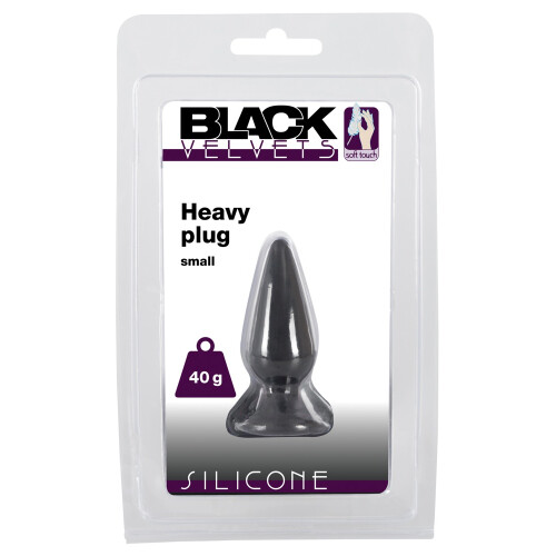 Heavy plug schwarz