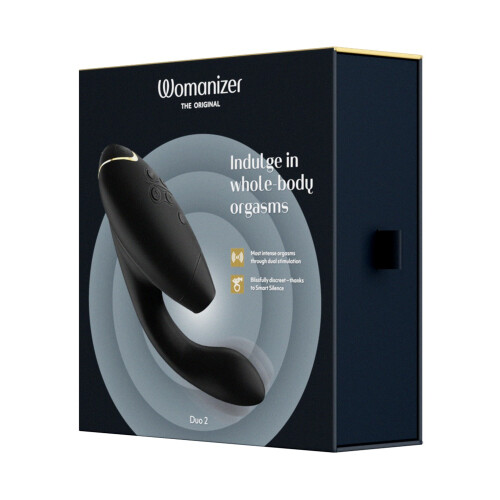 WOMANIZER - DUO 2 STIMULATOR BLACK