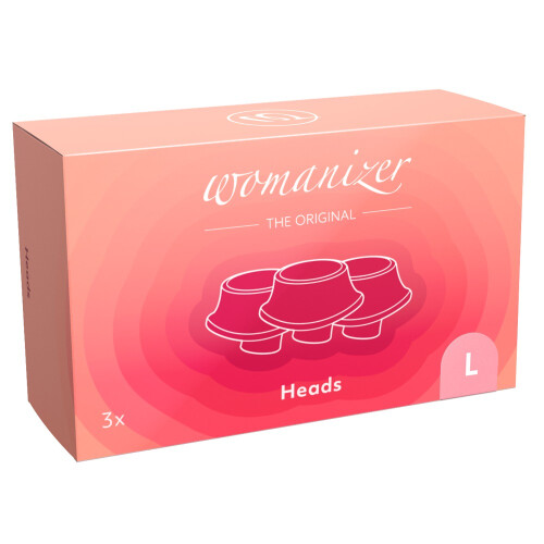Heads Pack of 3 Pink rosa