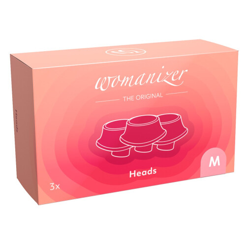 Heads Pack of 3 Pink rosa