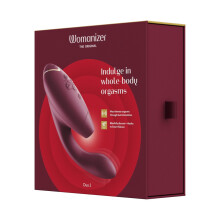 WOMANIZER - STIMOLATORE DUO 2 BORDEAUX