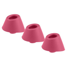 Heads Pack of 3 Raspberry rosa