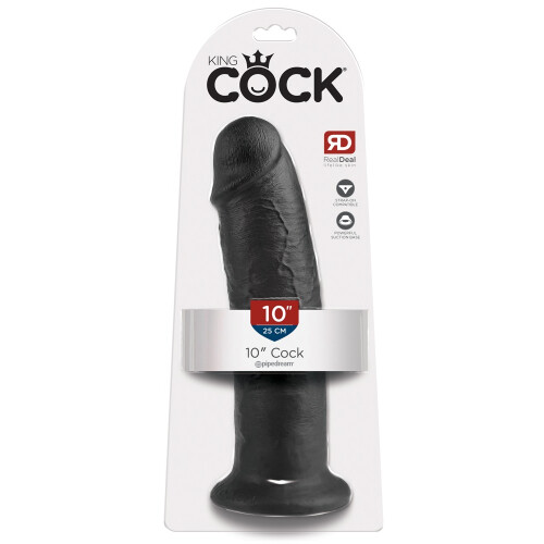 Cock 10" Black