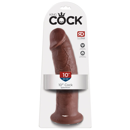 Cock 10" brown
