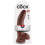 Cock 9" with Balls brown 1