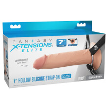Hollow Silicone Strap-on 19,1 cm