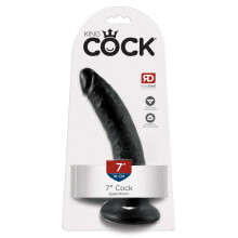7" Cock Black