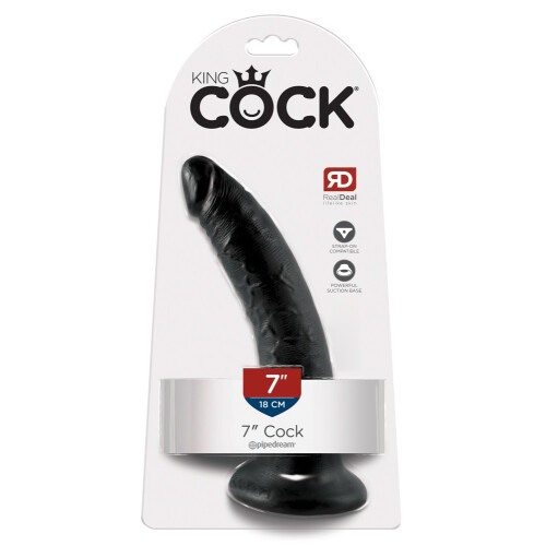 7" Cock Black