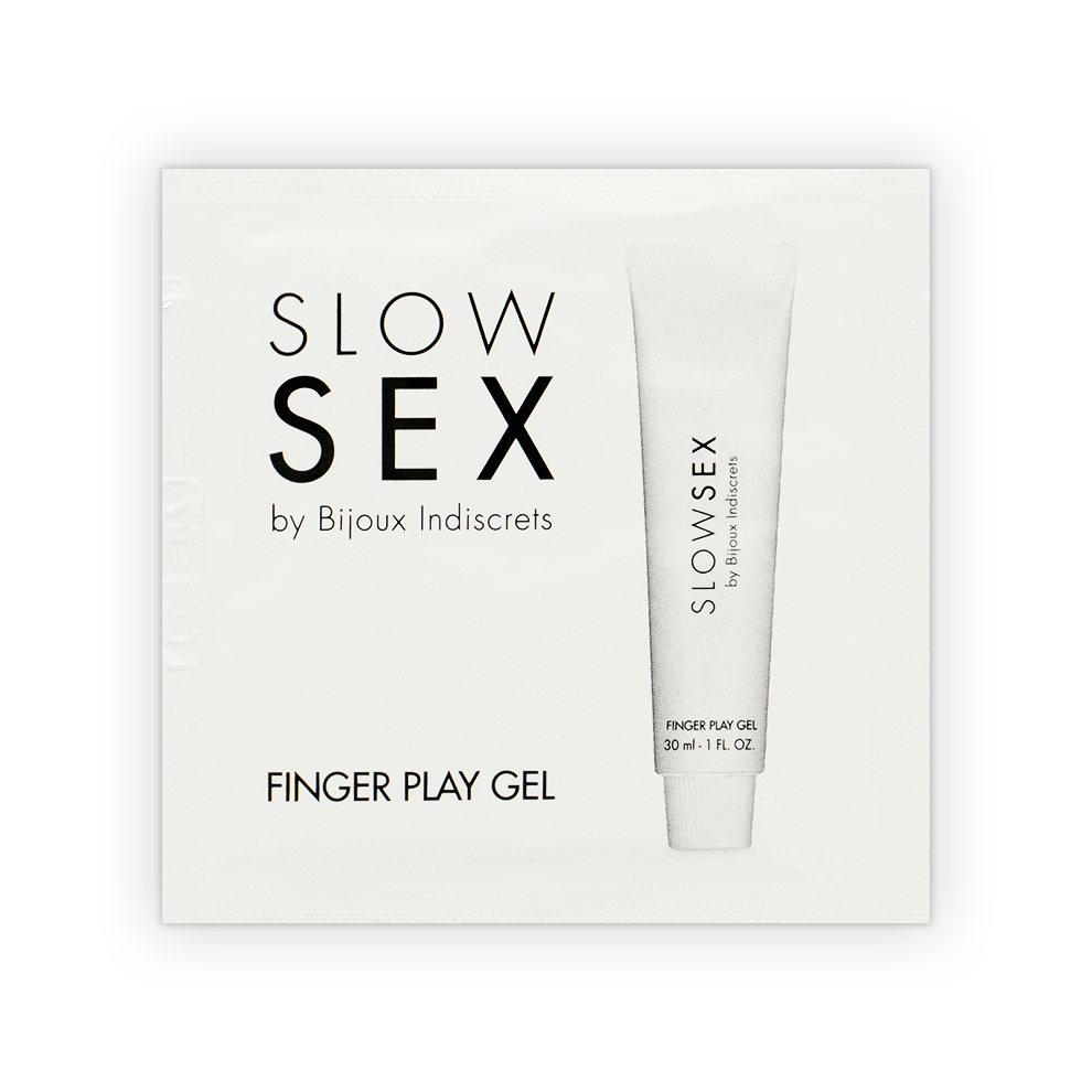 Bijoux Slow Sex Bijoux - Slow Sex Massage Gel With Finger Play Single Dose