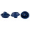 Heads Pack of 3 Blueberry blau 2
