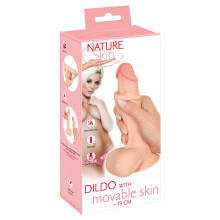 Dildo with movable Skin 18,7cm