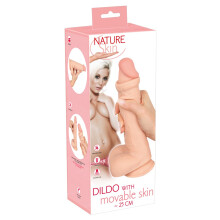 Dildo with movable Skin 24,7cm