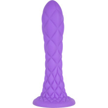 SILEXD - DREAMY DILDO FANTASY LIQUID SILICONE THERMOREACTIVE VIOLET 18.5 CM VIOLETA