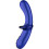 SATISFYER - DOUBLE CRYSTAL DILDO TRANSPARENT AZUL 1