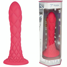SILEXD - DREAMY DILDO FANTASY LIQUID SILICONE THERMOREACTIVE VIOLET 18.5 CM FUCSIA