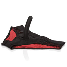CALEXOTICS - SCANDAL SET OF RED PANTIES WITH DILDO SIZE S/M L/XL
