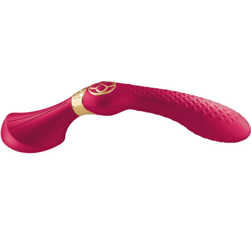 SHUNGA - ZOA INTIMATE MASSAGER BLACK FUCSIA