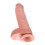 10" Cock with Balls brown 4