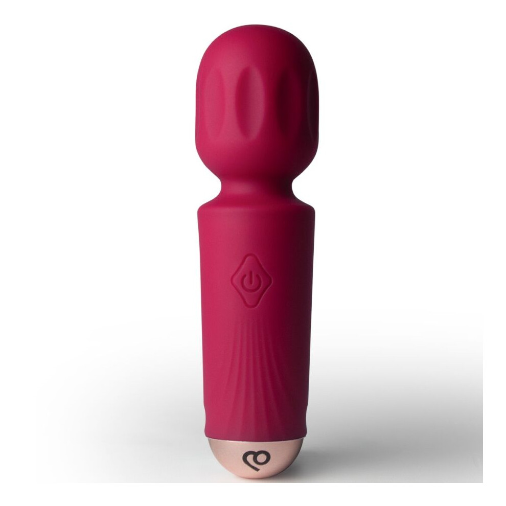 Rocks Off Rocks-Off - Mini Rechargeable Wand 16 Functions Black Tulip Burdeos