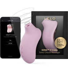 LELO - SONA 3 CRUISE SONIC CLITORAL MASSAGER BLACK rosa