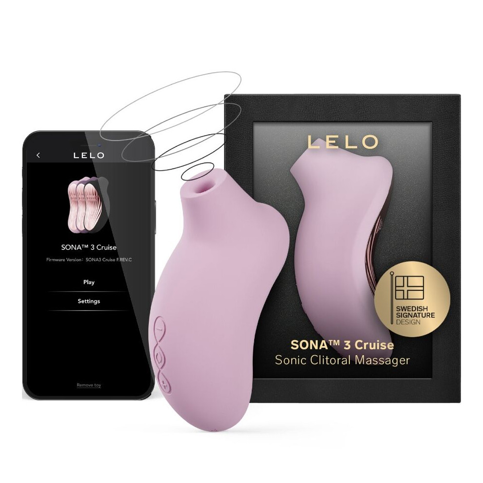 Lelo - Sona 3 Cruise Sonic Clitoral Massager Rosa Black