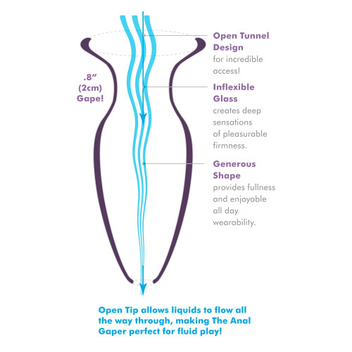 Anal Fantasy Hollow Butt Plug med Butt Plug 109 cm 2