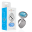 INTENSE - ALUMINUM METAL ANAL PLUG WITH BLUE CRYSTAL SIZE S 1