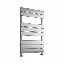 (400mm W x 800mm H) Richmond Heated Towel Rail Flat Panel Chrome Bathroom Radiator