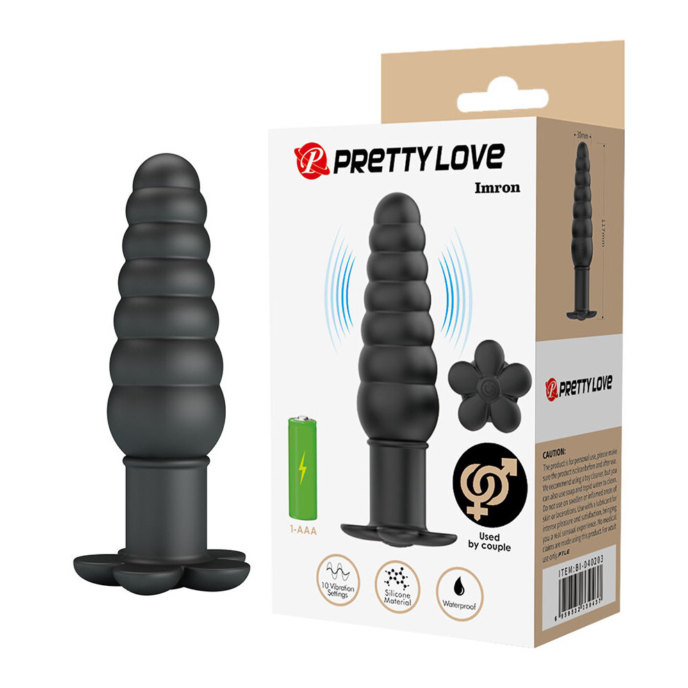Pretty Love Bottom Pretty Love - Imron Vibrating Anal Plug