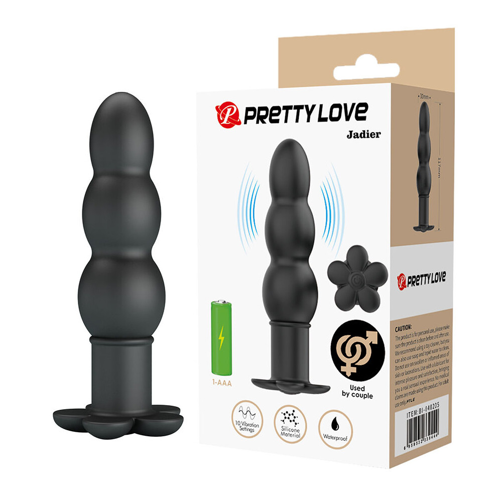 Pretty Love Bottom Pretty Love - Jadier Vibrating Anal Plug