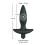 Vibrating plug small schwarz 5