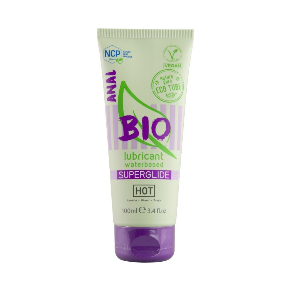Hot - Bio Lubricant Waterbased Superglide Anal 100 Ml