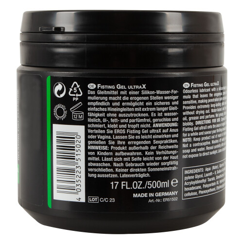 Fisting Gel UltraX 1000 ml 1