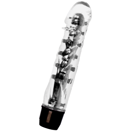 GLOSSY - LENNY VIBRATOR BLACK 1