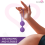 MORESSA - OSIAN THREE PREMIUM LILAC SILICONE 5