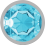 INTENSE - ALUMINUM METAL ANAL PLUG WITH BLUE CRYSTAL SIZE S 3