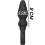 BLACK&SILVER - OZZY POWERFUL SILICONE ANAL PLUG 4