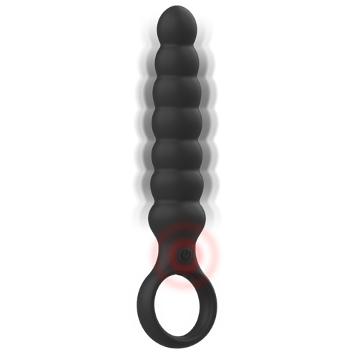 BLACK&SILVER - BOB POWERFUL SILICONE ANAL DILATOR 2