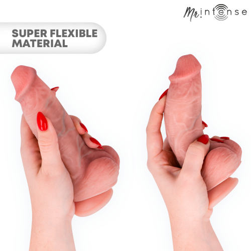 MR INTENSE - SMALL SPENCER SILICONE DILDO 19 CM -Ø- 4.5 CM 1