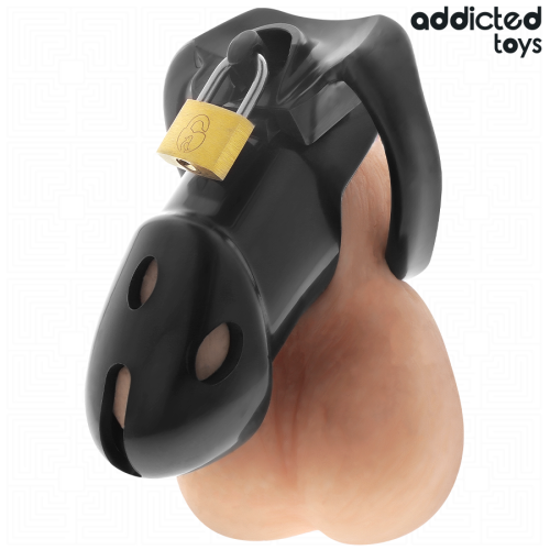ADDICTED TOYS LOCKED - UNBROKEN DEN PENIS CAGE 9.8 CM 2