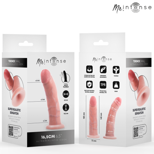 MR INTENSE - SMALL TERENCE DILDO 16.5 CM -Ø- 4.6 CM 2