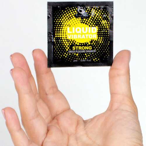 SECRETPLAY - SINGLE DOSE VIBRATOR LIQUID STRONG 2 ML 2