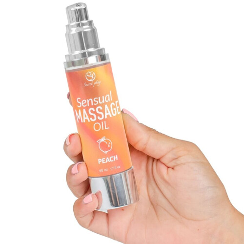 SECRETPLAY - PEACH MASSAGE OIL 1