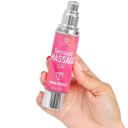 SECRETPLAY - PINK PETALS MASSAGE OIL 1