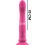 INTENSE - MICHELANGELO PINK SILICONE VIBRATOR DILDO 4