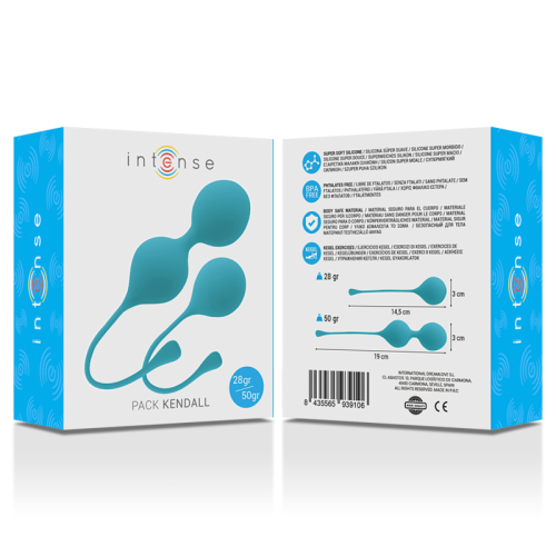 INTENSE - KEGEL BALLS PACK KENDALL BLUE 1