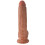 Cock 9" with Balls Tan 3